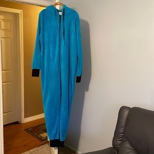 XL Totally Pink brand flannel sleeping jumpsuit